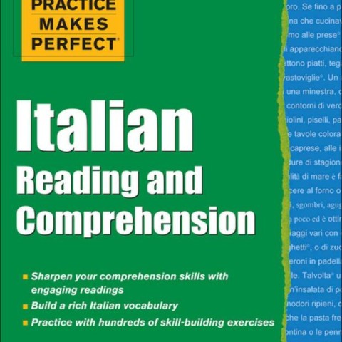 کتاب ریدینگ و درک مطلب ایتالیایی Practice Makes Perfect Italian Reading and Comprehension