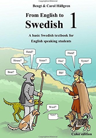 کتاب آموزش سوئدی From English to Swedish 1 A basic Swedish textbook for English speaking students