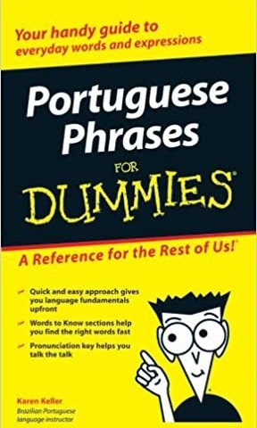 کتاب آموزش پرتغالی Portuguese Phrases For Dummies
