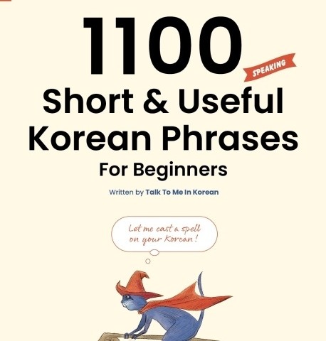 کتاب 1100 عبارت پرکاربرد کره ای 1100 Short and Useful Korean Phrases For Beginners