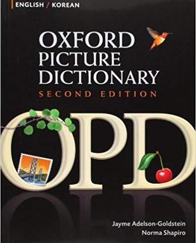 کتاب دیکشنری کره ای آکسفورد Oxford Picture Dictionary English-Korean