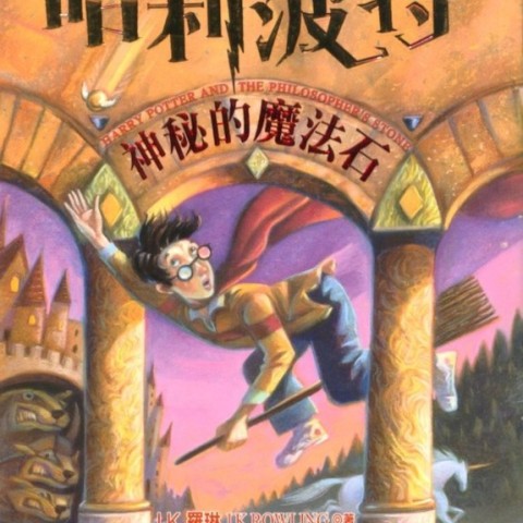 رمان هری پاتر و سنگ جادو به چینی Harry Potter and the Philosopher's Stone Chinese Edition