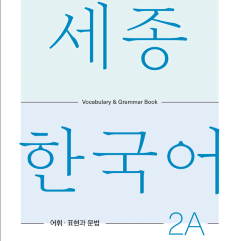 کتاب کره ای لغات و گرامر سجونگ دو یک SEJONG KOREAN 2A VOCABULARY AND GRAMMAR BOOK (جدیدترین ویرایش سجونگ سال 2022)