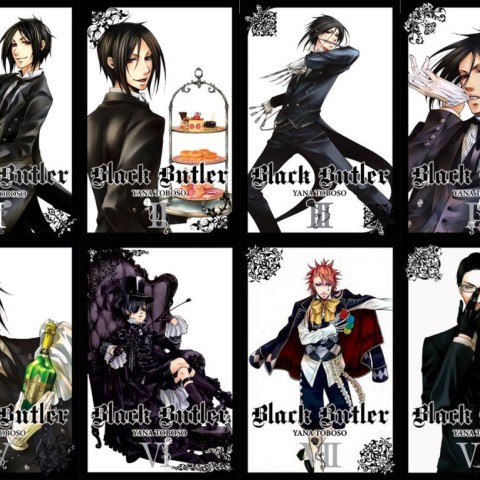 Black Butler مانگای پیشخدمت سیاه به زبان انگلیسی