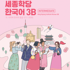 کتاب کره ای سایبر چهار 바로 배워 바로 쓰는 세종학당 한국어 3B New Cyber Korean 3B