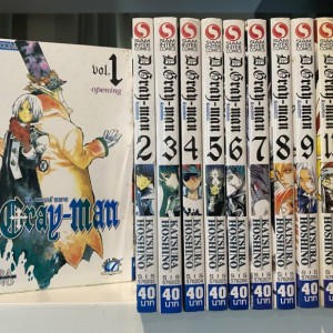مجموعه مانگا D Gray Man دی گری من پسر خاکستری به زبان انگلیسی