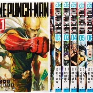 مجموعه مانگای One Punch Man مانگا وان پانچ من مرد تک مشتی به زبان انگلیسی