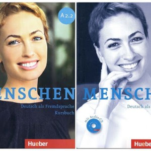 کتاب آلمانی منشن آ دو دو Menschen A2.2 kursbuch und Arbeitsbuch mit CD