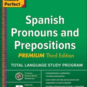 کتاب ضمایر و حروف اضافه اسپانیایی Practice Makes Perfect Spanish Pronouns and Prepositions