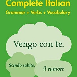 کتاب ایتالیایی Easy Learning Italian Complete Grammar Verbs and Vocabulary