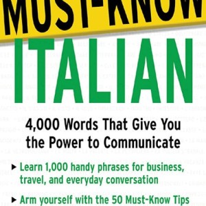 کتاب آموزش لغات ایتالیایی Must Know Italian 4000 Words That Give You the Power to Communicate