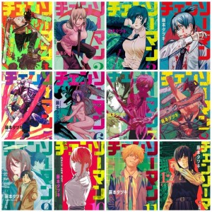 خرید مجموعه مانگای ژاپنی Chainsaw Man مانگا مرد اره ای به زبان ژاپنی