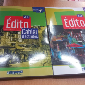 خرید کتاب فرانسه ادیتو Edito A2  2023 niv.A2+Cahier+CD mp3+DVD