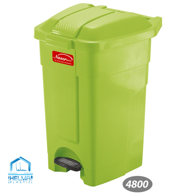 سطل زباله پدالی ناصر پلاستیک – مدل 4800
