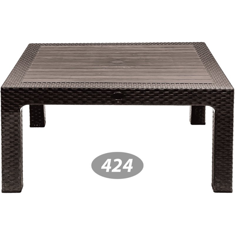 میز جلو مبلی حصیربافت ناصر پلاستیک – مدل 424