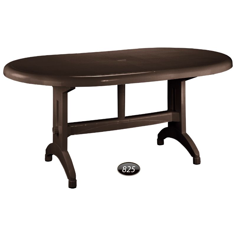 میز بیضی پلاستیکی ناصر پلاستیک – مدل 825