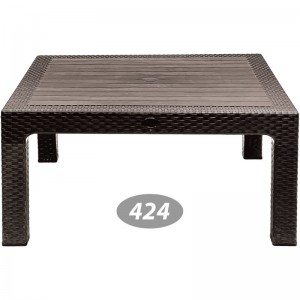 میز جلو مبلی حصیربافت ناصر پلاستیک – مدل 424