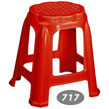 چهارپایه پلاستیکی کنگره بلند ناصر پلاستیک – کد 717