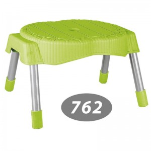 چهارپایه حصیربافت پایه فلزی ناصر پلاستیک – مدل 762