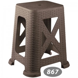 چهارپایه پلاستیکی حصیربافت ناصر پلاستیک – مدل 867