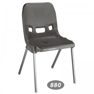 چهارپایه مدل 880 – صندلی پلاستیکی پایه‌فلزی