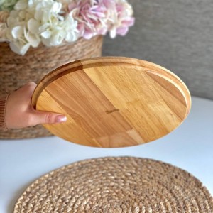 سطل برنج لیمون 12 لیتری مدل DH2455 درب چوبی