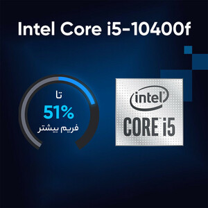 پردازنده مرکزی اینتل مدل Core i5 10400F - Box