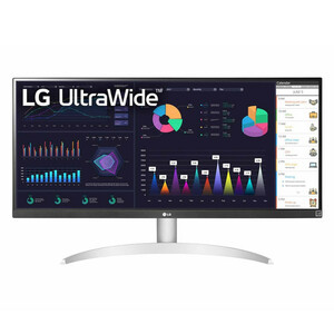 مانیتور ال جی مدل 29WQ600-W سایز 29 اینچ، رزولوشن Full HD، پنل IPS، نرخ بروزرسانی تصویر 100 هرتز، نسبت تصویر 21:9-Ultra Wide، یک پورت HDMI و یک پورت DisplayPort و یک پورت USB-C