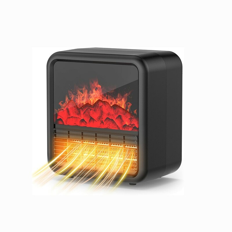 بخاری برقی قابل حمل با شعله 3 بعدی Portable electric heater with 3D flame