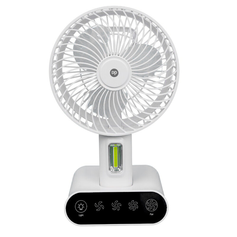 پنکه و لامپ شارژی کمپینگ  Rechargeable camping fan and lamp