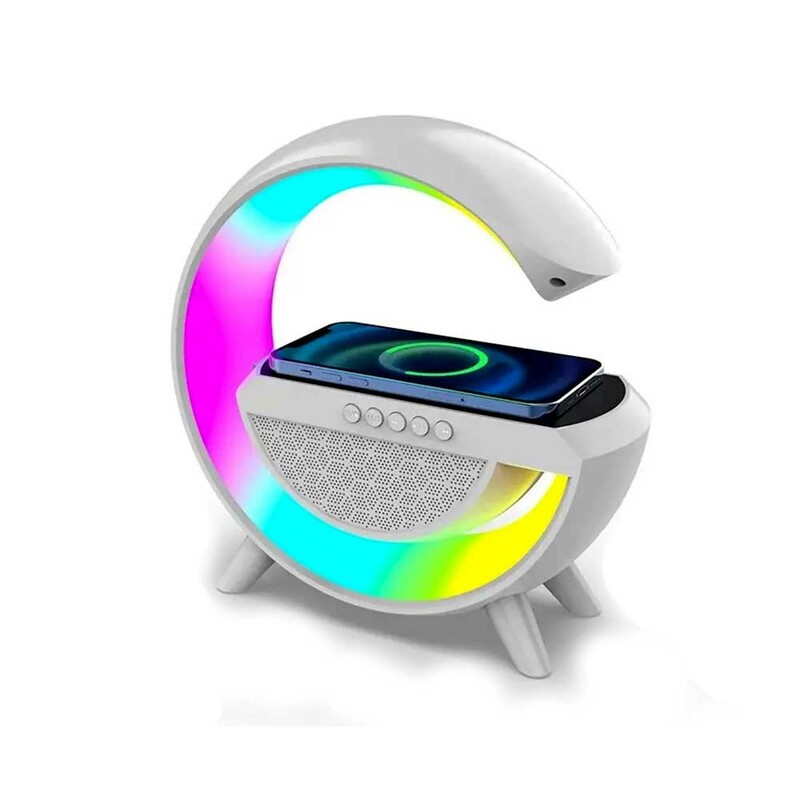 اسپیکر RGB دار وایرلس شارژ  RGB speaker with wireless charging