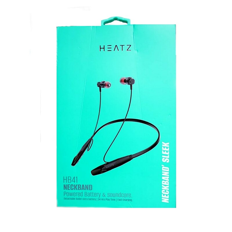 هندزفری گردنی HB41 برند هیتز Neck handsfree HB41 brand HEATZ