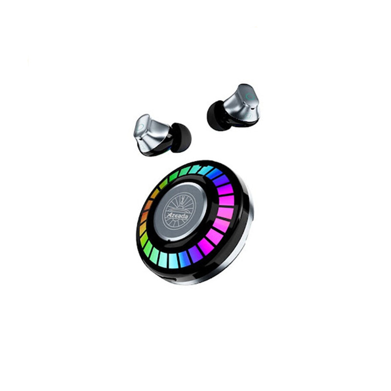 هدفون بلوتوثی گیمینگ RGB دار یو اف یو ازیدا AZEADA RGB gaming Bluetooth headphones with UFO