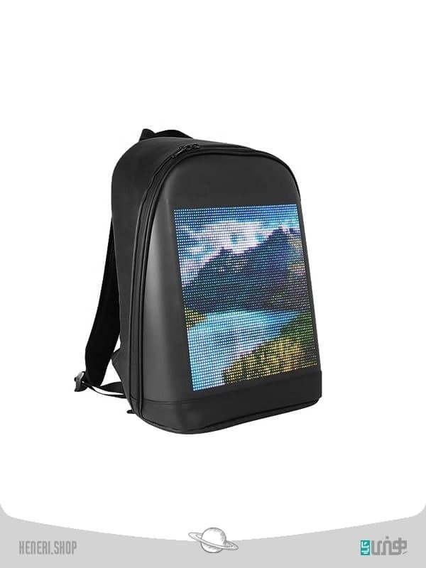 کوله پشتی ال ای دی هوشمند LED display backpack us-b002