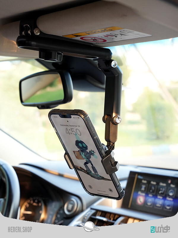 هولدر موبایل C194 چندکاره یسیدو خودرو و میزکار Yesido multi-purpose sunscreen mobile phone holder