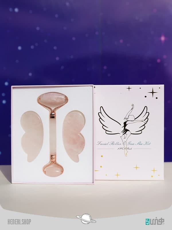 سنگ جیدرولر و سنگ گواشا مراقبت پوستی Hydroller stone and gouache stone for skincare