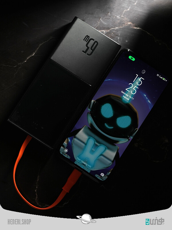 پاوربانک 20000 فست شارژ باسئوس Baseus Elf Digital Display