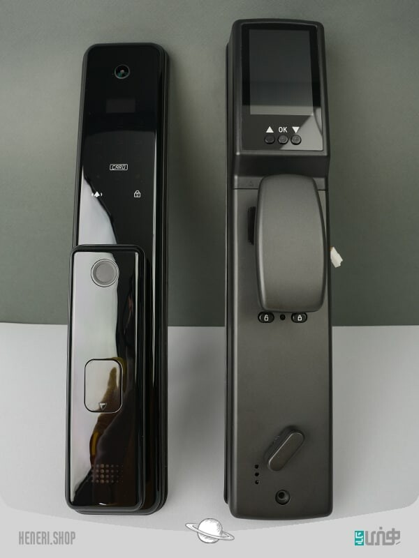 دستگیره در و قفل هوشمند برند Vila همراه با دوربین و صفحه نمایش Vila Smart Biometric Door Lock with Digital Display Screen