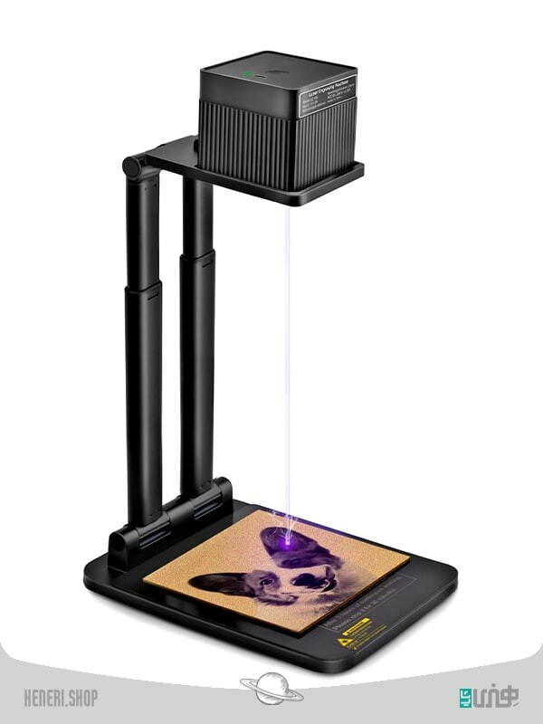 دستگاه حکاکی لیزری DEWALLIE قابل حمل Portable DEWALLIE laser engraving machine