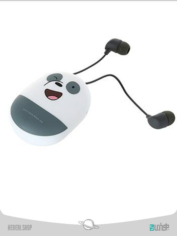 هندزفری عروسکی سیلیکونی مینیسو Miniso Silicone Doll Handsfree