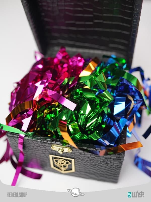 پوشال رنگی زرورقی Colored straw foil