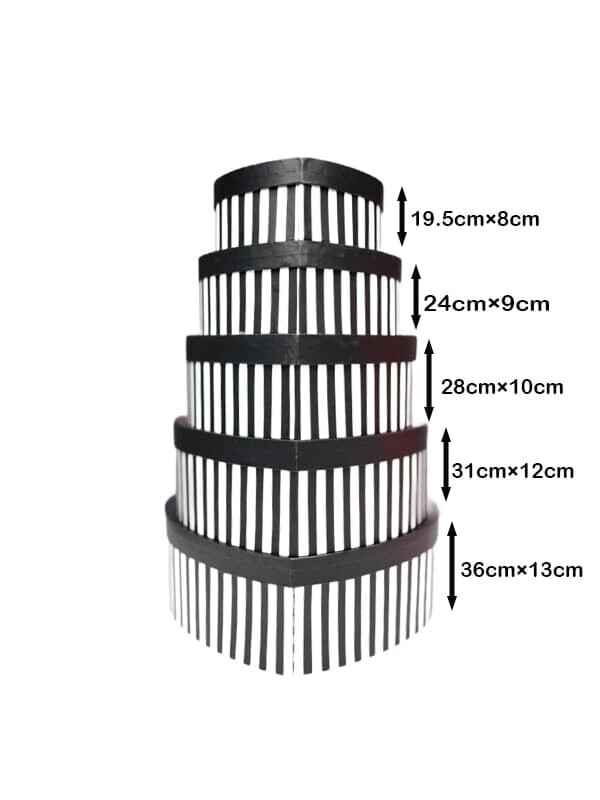 جعبه هدیه قلب مشکی Black heart gift box