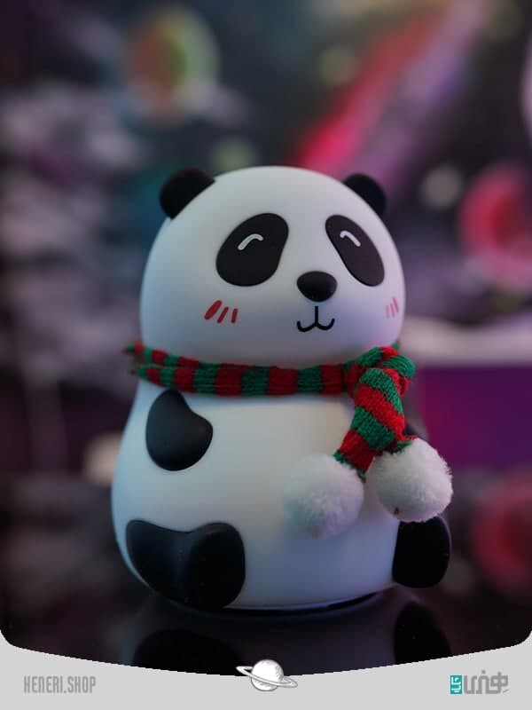 چراغ خواب پاندا خسته panda silicone night light