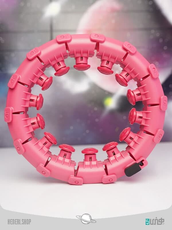 حلقه لاغری و ورزشی هولاهوپ هوشمند Smart waist sports ring