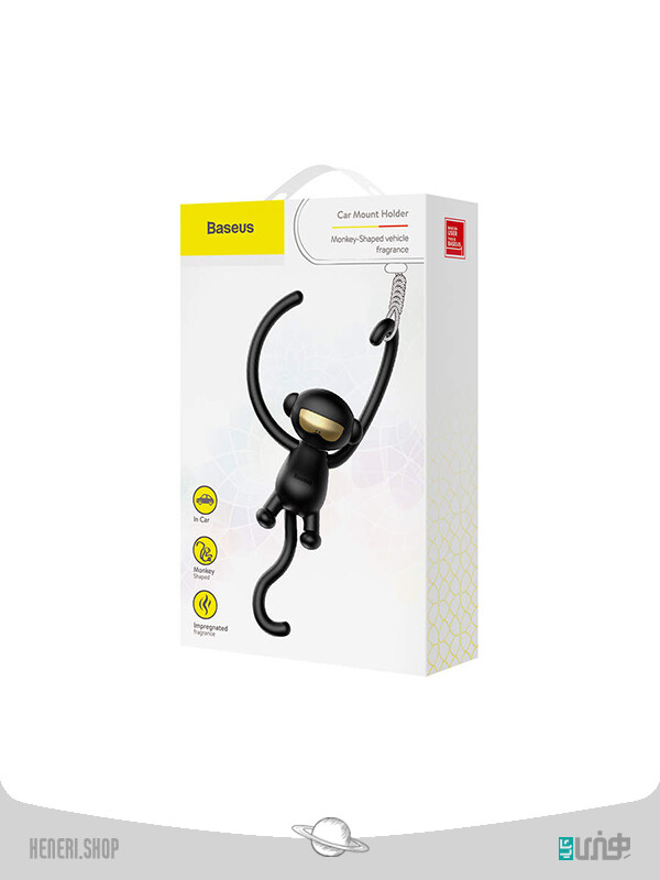 خوشبوکننده خودرو برند باسئوس Baseus monkey shaped car holder fragrance