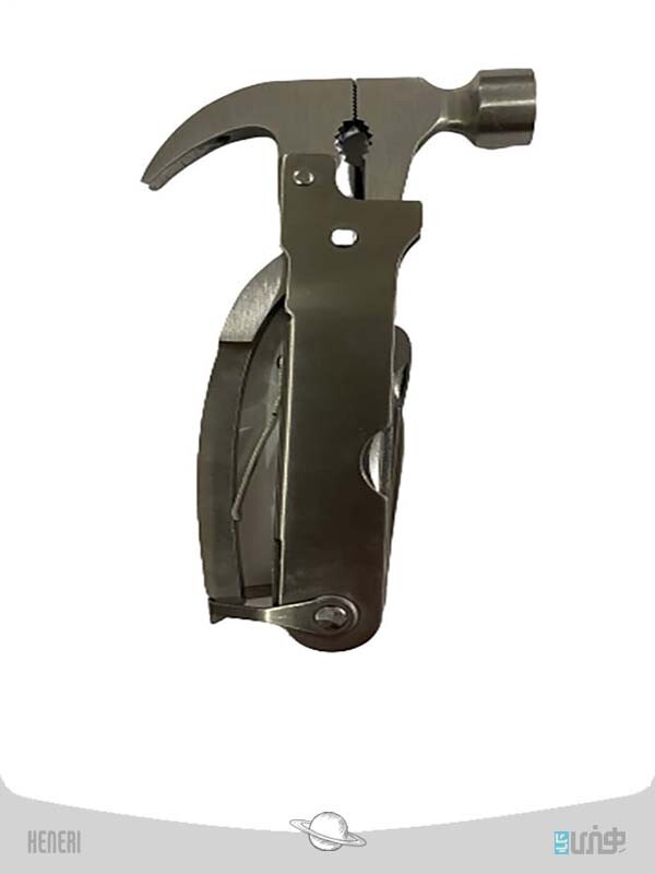 چکش ۵ کاره کمپینگ با آویز جاسوئیچی Multi functional hammer
