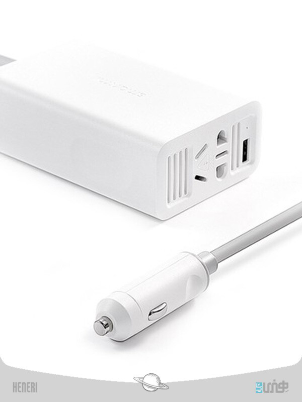 اینورتر کتابی خودرو برند شیائومی Xiaomi Smartmi CZNBQ01ZM Car Inverter