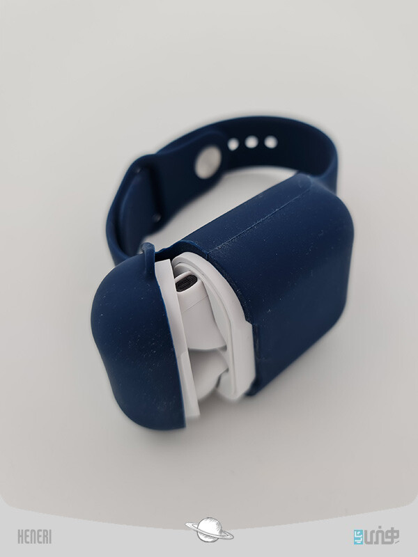 کاور سیلیکونی نگهدارنده دور مچ کیس ایرپاد Silicone cover wrist AirPad1/2 case