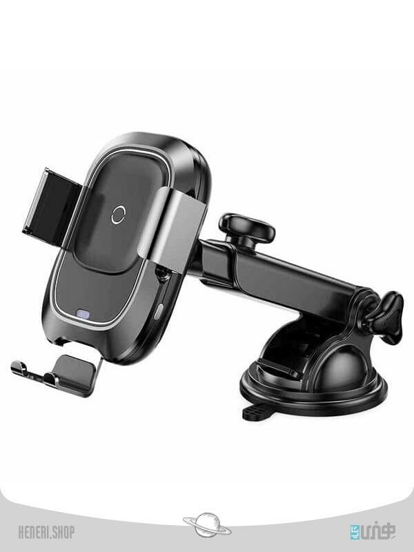 هولدر چشمی فست شارژ باسئوسBaseus Smart Vehicle Bracket Wireless Charger(Adsorption)