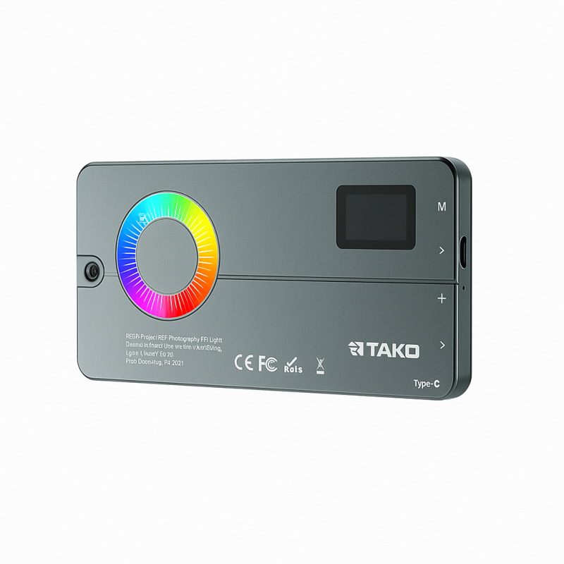 نور جیبی RGB برند آرتاکو مدل  Pocket RGB photography fill light RTAKO RDJ-03